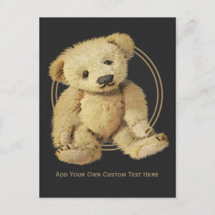 Antique Teddy Bear Postcards | Zazzle CA
