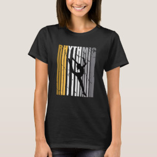 Vintage Teen Rhythmic Gymnastics Motivational Fan T-Shirt