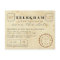 Vintage Telegram Save the Date