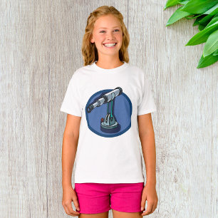 Vintage Telescope Astronomy Enthusiast Stargazing T-Shirt