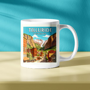 Vintage Telluride Colorado Coffee Mug