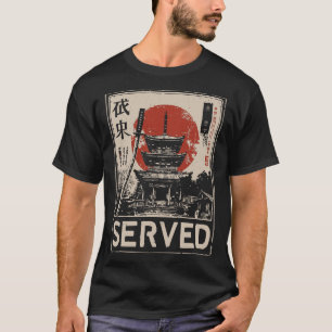 Vintage Temple Service Military Honor Art T-Shirt