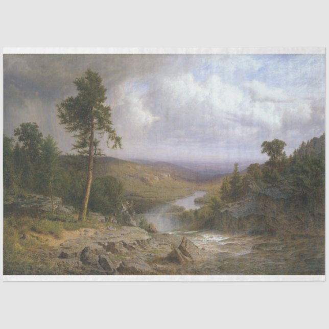 Vintage Tennessee Landscape Tissue Paper (Front)