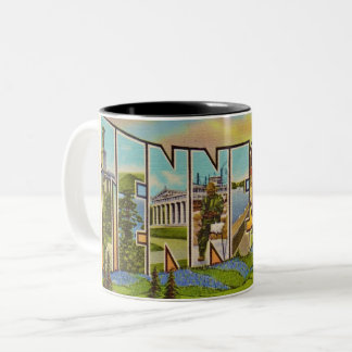 Vintage Tennessee Postcard Mug