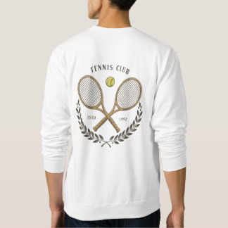 Vintage Tennis Club Hoodie | Personalized Retro
