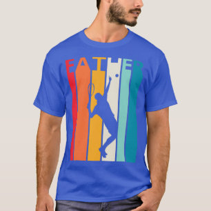 Vintage Tennis Dad Tennis Fathers Day Gift Tennis T-Shirt