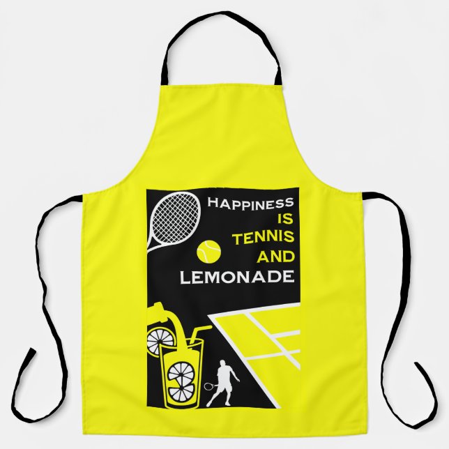 Vintage Tennis Lemonade Apron (Front)