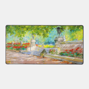 Vintage Terrace, Prospect Park (1887) drawing Desk Mat