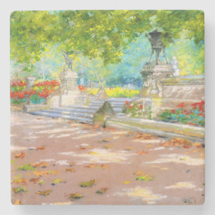 Vintage Terrace, Prospect Park (1887) drawing Stone Coaster