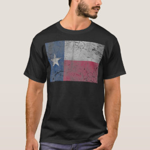 Vintage Texas Flag Retro Fade Men Women Kids Home  T-Shirt