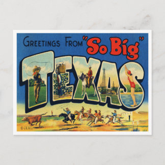 Vintage Texas Postcard