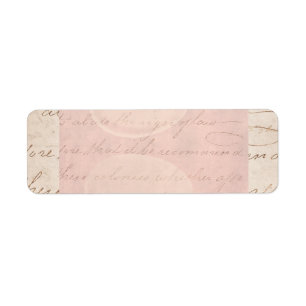 Vintage Text Colonial Script Parchment Paper