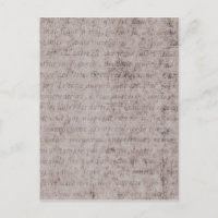 Vintage Text French Background Paper Template