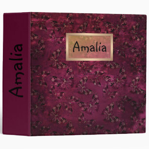 Vintage textiles binder