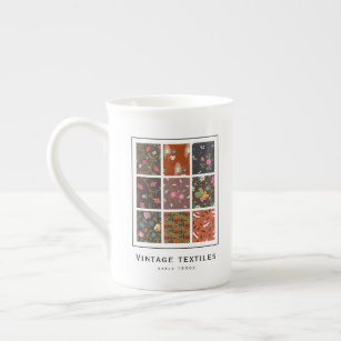 'Vintage Textiles'   Fine Bone China Mug