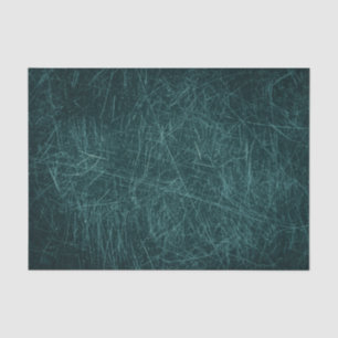 Vintage Texture Dark Teal Antique Scratches Tissue Paper