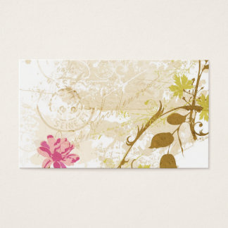 Vintage texture Profile Card