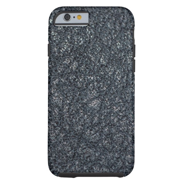 Vintage Textured Black Leather Case-Mate iPhone Case (Back)