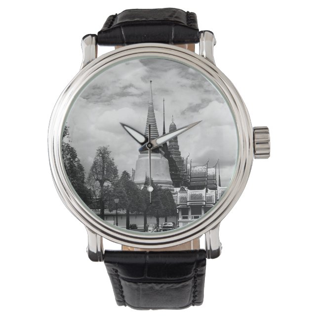 Vintage Thailand Bangkok Chapel Royal Palace Watch (Front)