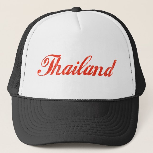 Vintage Thailand Trucker Hat (Front)