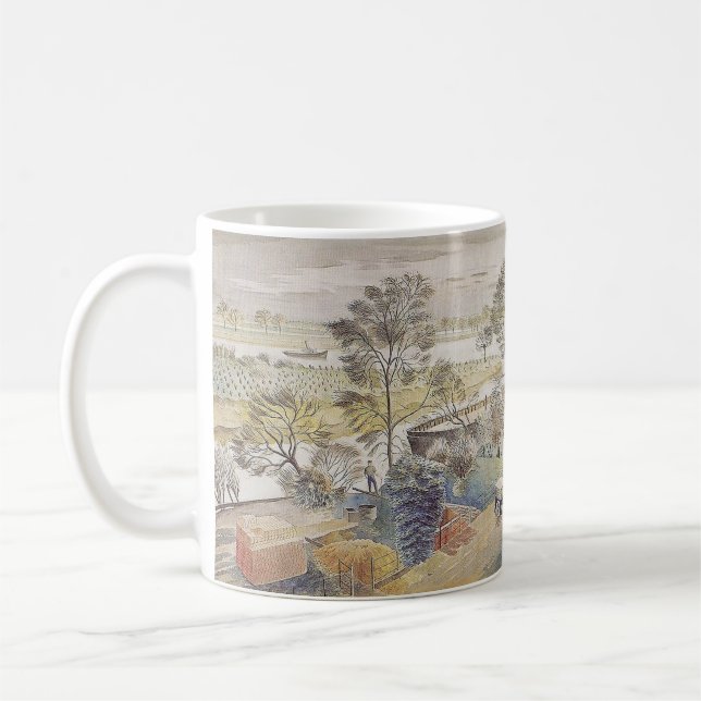 Vintage Thames River Coffee Mug (Left)