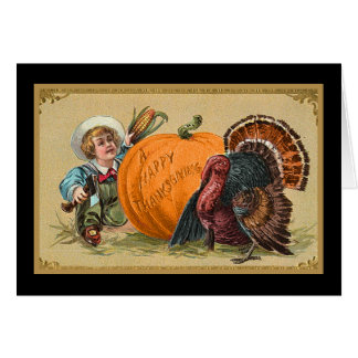 Vintage Thanksgiving Day Card