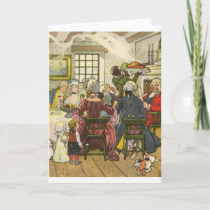 Vintage Thanksgiving Greeting Card