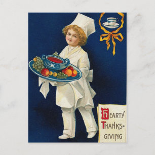 Vintage Thanksgiving Greeting Holiday Postcard