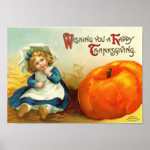 Vintage Thanksgiving Poster