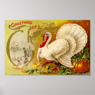 Vintage Thanksgiving Poster