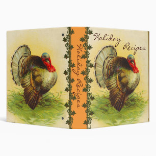 Vintage Thanksgiving Recipe Binder