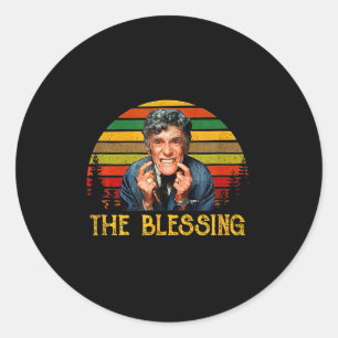 Vintage The-blessing-national Classic Round Sticker