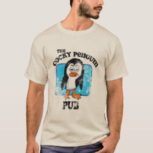 Vintage The Cocky Penguin Pub T-Shirt