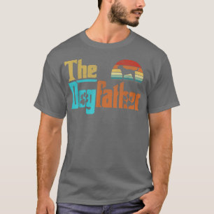 Vintage The Dogfather Goldador Dog Owner T-Shirt