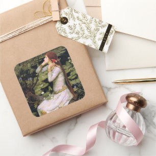 Vintage The Fate of Ophelia  Square Sticker