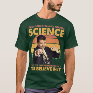 Vintage The Good Thing About Science Funny Science T-Shirt