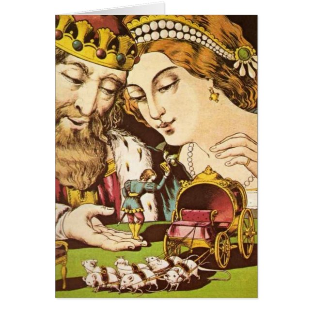 Vintage - The King & Queen with Tom Thumb, (Front)