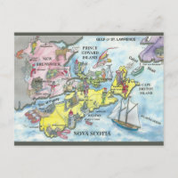 Vintage The Maritime Provinces in Canada