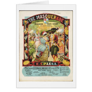 Vintage - The Masquerade Sheet Music,