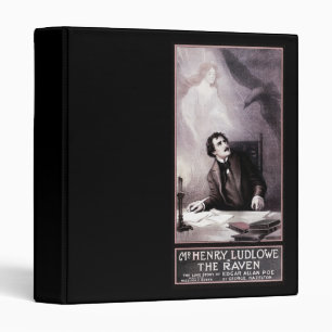 Vintage The Raven Theatrical Binder