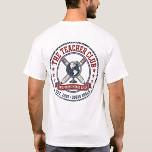 Vintage The Teacher Club Inspiring Minds Custom T-Shirt