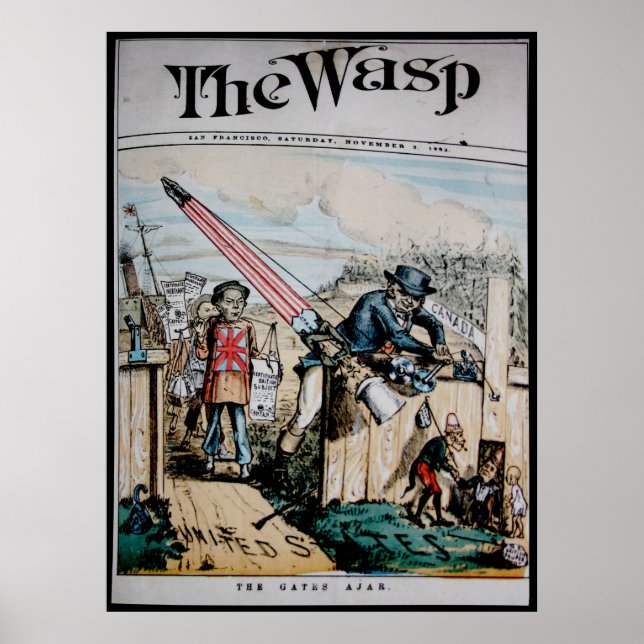 Vintage The Wasp Poster (Front)