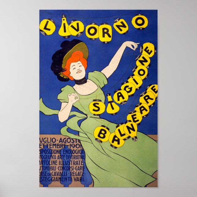 Vintage Theater/Performance Advertisement  Poster (Front)