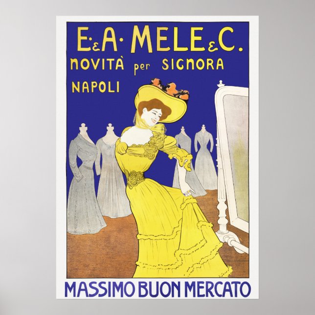 Vintage Theater/Performance Advertisement  Poster (Front)