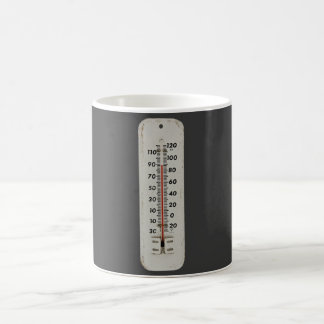 vintage thermometer coffee mug