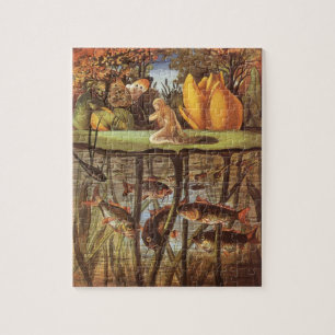 Vintage Thumbelina Fairy Tale, Eleanor Vere Boyle Jigsaw Puzzle
