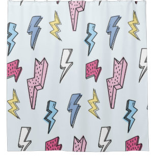 Vintage Thunder Seamless Illustration