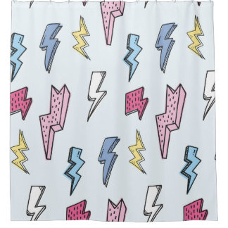 Vintage Thunder Seamless Illustration