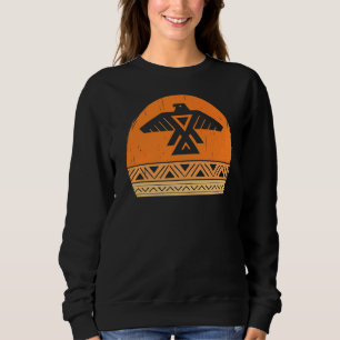 Vintage Thunderbird Sign Native American Sweatshirt