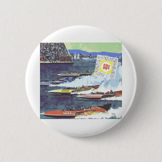 Vintage Thunderboat Racing 2 Inch Round Button